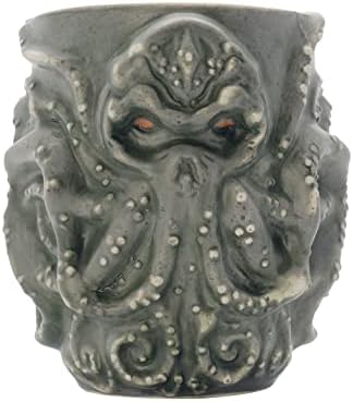 Оригинална керамика кафеена чаша H. P Lovecraft Cthulhu 3D 8 унция. Культовая класическа посуда за напитки История на ужасите, само за ръчно измиване