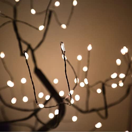 Лампа JOINTWIN за Бонсай от дърво, 108 Л, Приказни Светлини, Коледа, Лампа за декор на стаята, Изкуствени коледни Елхи с led осветление във формата на черна Клоните с ръце, К?