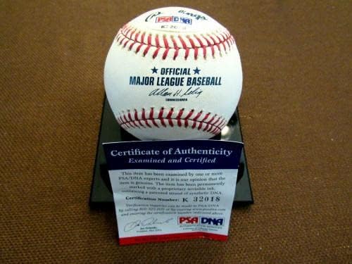 Кърт Шилинг 04 07 Ws Champs Red Sox Phillies Подписаха Auto Oml Baseball Psa / Бейзболни топки С ДНК-Автограф