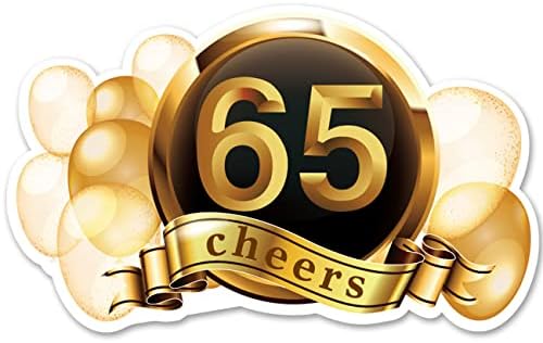 покани за парти в чест на 65-годишнината от конвертами, 20 групи, Поздравителни Покани на 65-ти рожден ден, Покани за парти в чест на 65-годишнината от Двустранни Черни и