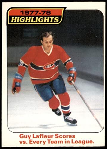 1978 О-Пи-Джи # 3 Гай Лафлер Монреал Канадиенс (Хокейна карта) VG/БИВШ Канадиенс