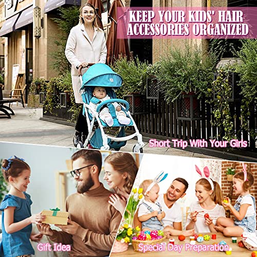 Титуляр-Органайзер за детска превръзка на главата, Пылезащитная Чанта-Органайзер, за аксесоари за коса, Органайзер за