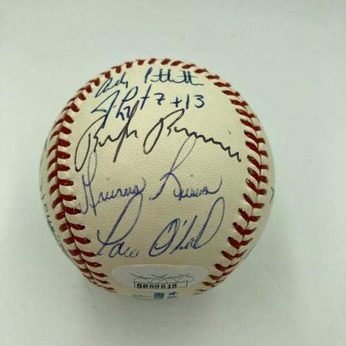 Дерек Джитър Мариано Ривера - Четири начинаещ Янкис 1995 година, подписали бейзболен договор JSA - Бейзболни топки с