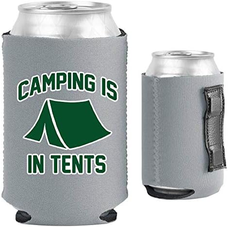 Къмпинг извършва в палатки Magnetic Can Coolie (1, Сив)
