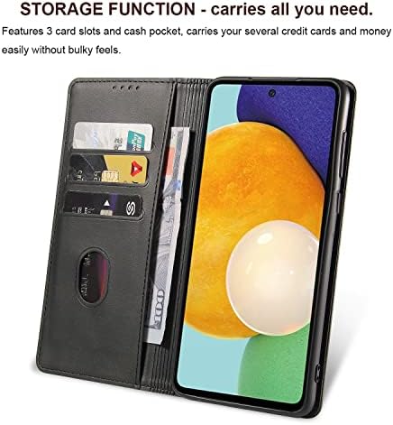 Калъф TOHULLE за Samsung Galaxy а a53, една Чанта-портфейл от искусственнойкожи Премиум-клас с поставка за карти, вградена