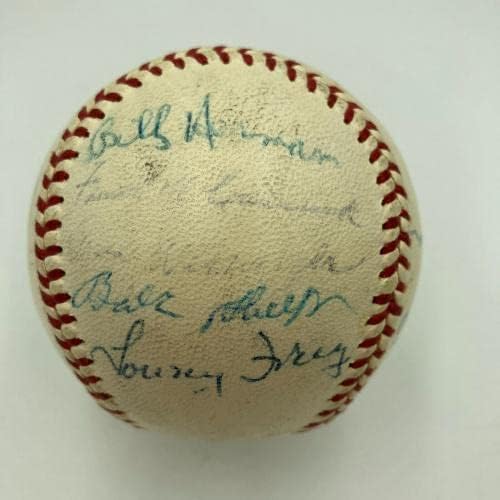 Габби Хартнет, Джо Медвик, Зала на славата на 1950-те години, Подписан от Американската лига на бейзбол - и Бейзболни