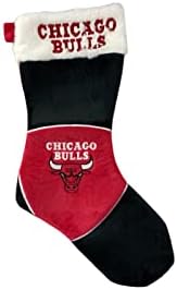 Коледен отглеждане FOCO Chicago Bulls – Плюшено празничен отглеждане ограничена серия – Покажете дядо коледа си отборен