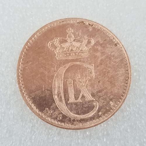 Старинни занаяти Дания 1875 Чуждестранна Възпоменателна монета 2513