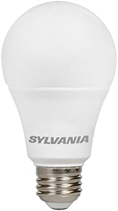 Led лампа Sylvania A19, 100 W = 16 W, С регулируема яркост, Средна база, Матирано покритие, 1600 Лумена, 3500 До ярко-бяла - 4 опаковки (40738)