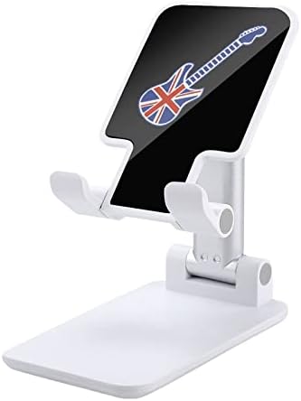 Британски Рок-н-Рол Китари Забавен Сгъваем Настолен Държач За Мобилен Телефон, Преносим Регулируема Поставка Аксесоари