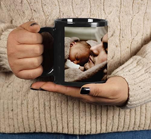 Кафеена Чаша с Персонализирани Фотоколлажем Printtoo Ти си най-Добрият татко на света, Керамична Чаша с изображение на