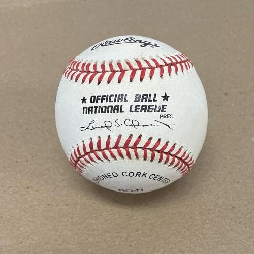 Rockies Уолт Вайсса A Подписаха ONL Baseball Auto Голограммой B & E - Бейзболни топки с автографи