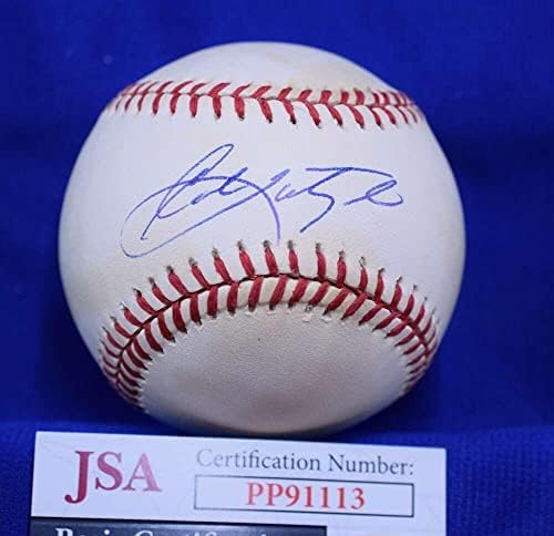 Карл Ястржемски, главен изпълнителен директор на JSA, Автограф на Американската лига OAL, Подписан от бейзбола 1 - Бейзболни