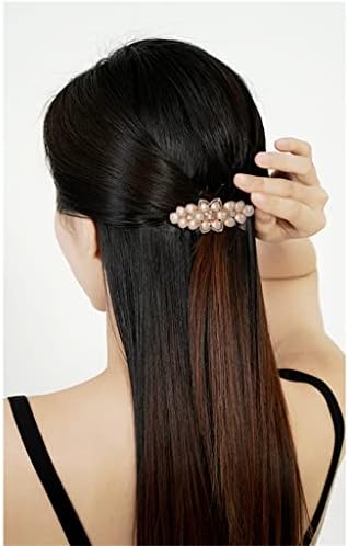 UXZDX Скоби Прическа Голяма Шнола за коса Дамски Картичка Лятна Прическа Майчин Скоба За коса през Пролетта скоба за коса (Цвят: E, размер: както е показано)
