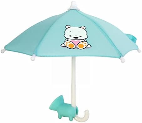 Чадър за телефон на присоске, поставка за домашни любимци, Открит плувен Слънцезащитен чадър, държач за мобилен телефон,