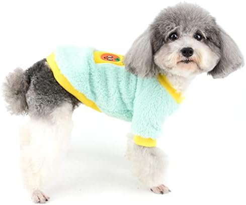 Ranphy Пуловер за малки Кучета, Руното Дрехи за домашни любимци, Риза за кученца и Котки, Hoody с участието на Кученце,
