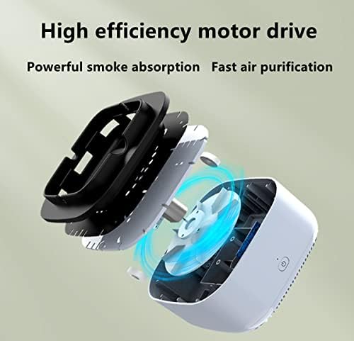 2 в 1 за Пречистване на въздух, богат на функции Бездымная Пепелник USB Акумулаторна Пепелник Електронна Пепелник с Филтър