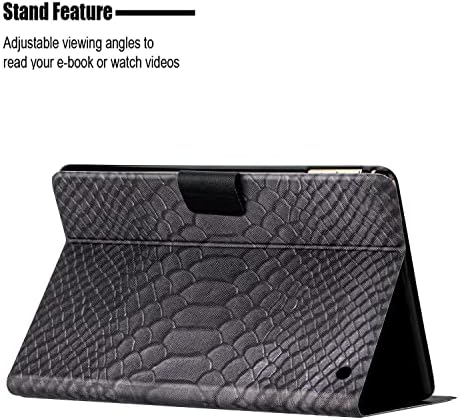 калъф за таблет, съвместим с Kindle Fire HD 8 Case (випуск 2020 г.), Тънък калъф от изкуствена кожа Protective Smart Cover Folio Премиум Кожен калъф Тънък Сгъваема поставка Folio Cover Защитен кал