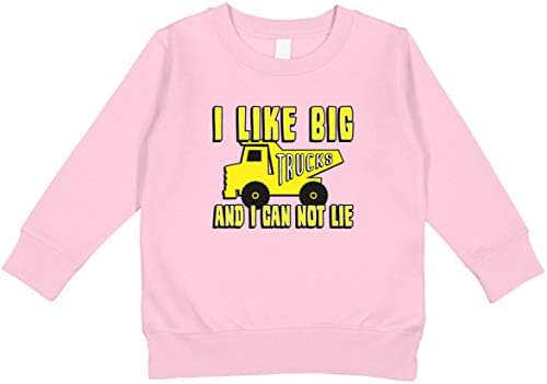 Amdesco Ми харесват Големи камиони, и аз не мога да лъжа, hoody за деца