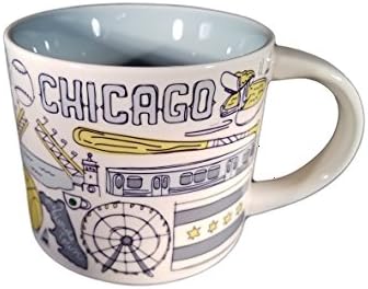 Керамични кафеена чаша Starbucks Chicago серия Been There, 14 грама