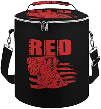 Не забравяйте, Че Всички са Разположени на една Червена Чанта-Тоут за Обяд, Герметичную получите многократна Чанта-Хладилник