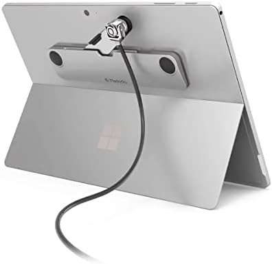 Универсална скоба за лаптоп и таблет Maclocks BLD01KL Blade с Директен Кабелна ключалка с ключ (сребрист)