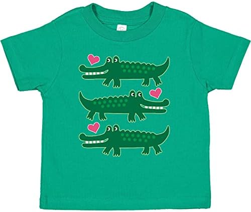 Тениска за деца inktastic Alligator Крокодил пълзящо растение