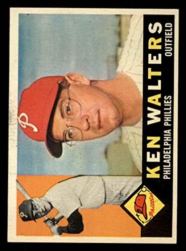 1960 Topps 511 Кен Уолтърс Филаделфия Филис (Бейзболна картичка), БИВШ Филис