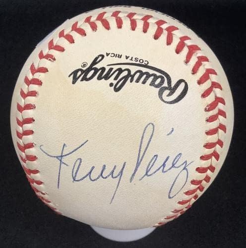 Джони Пейка подписа бейзболен топката Big Red Machine ￼Автограф JSA Роза Морган￼ Перес - Бейзболни топки с автографи