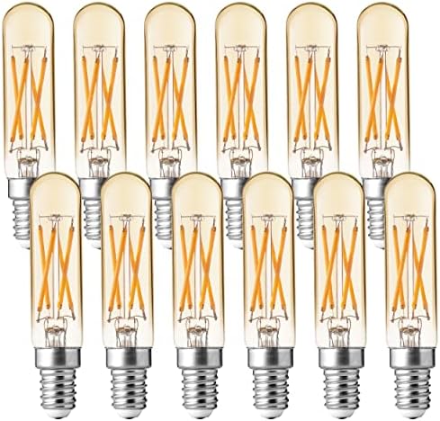 Led лампи FLSNT Candelabra Мощност 60 W, Еквивалент на, Led лампа за полилеи с регулируема яркост на E12, T6/T25, 5,5