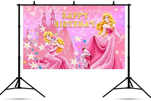 На фона на Принцеса от СОПАКА за украса на парти по случай рождения Ден, на Фона на принцеса Aurora за Празнична торта
