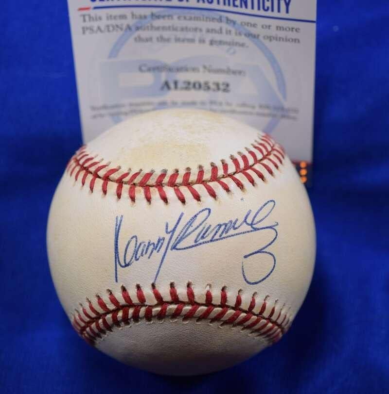 Мани Рамирес PSA ДНК Coa Автограф на Американската Лига OAL Подписан Бейзбол Бейзболни Топки С Автографи