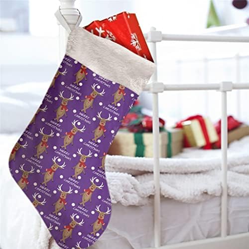 WXBDD Коледни чорапи с участието на Лосове, коледни подаръчни опаковки за шоколадови бонбони, Коледни Украси за дома,