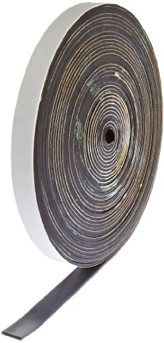 Бутадиен-стирольный лист, на лепилен основа, Черно, дебелина 0,062 инча, ширина 3 инча, дължина 50 метра, ASTM D1056