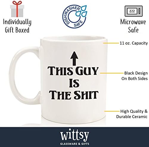 Този човек-Глупости, Забавна Кафеена чаша - най-Добрите подаръци за мъже, татко - Уникални подаръци за татко - Идея за