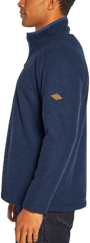 Мъжки пуловер с руното облицовка Orvis с цип 1/4 инча