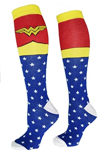 Чорапи супергерой жената-Чудо, обувки Размер: 4-10