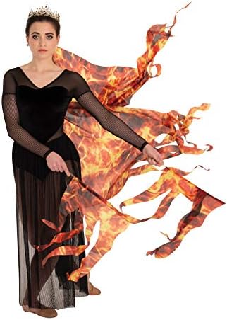 Жена Танцово рокля с дълъг ръкав в Обертке за тяло (P1237) -Черен -8-10