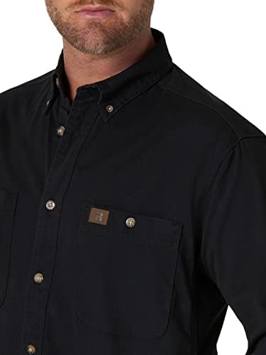 Работни облекла Wrangler Riggs Мъжки Работна Риза Logger от кепър лента през с дълъг ръкав